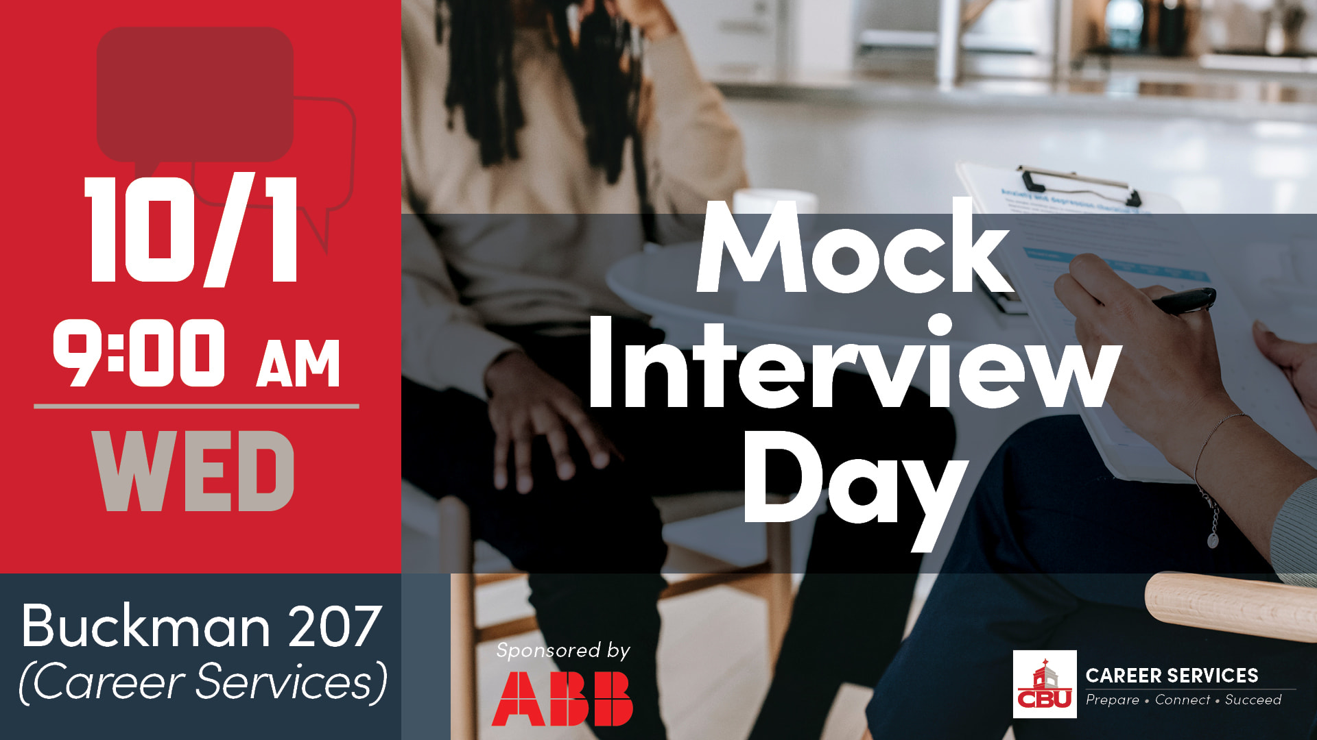 Mock Interview Day graphic